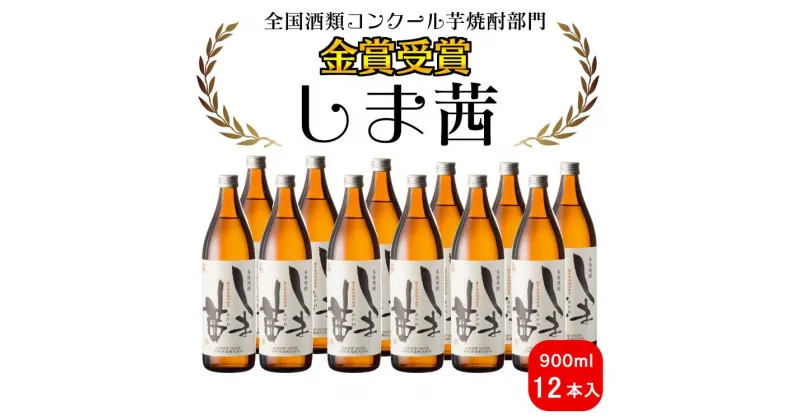 【ふるさと納税】焼酎　しま茜（900ml）12本セット