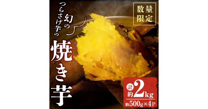 【ふるさと納税】【数量限定】【先行予約】宮下さんちの【幻のつらさげ芋】の焼き芋 2kg 期間限定 さつまいも さつま芋 数量限定 和スイーツ 焼き芋 やきいも 焼芋【宮下商店】B2-2135