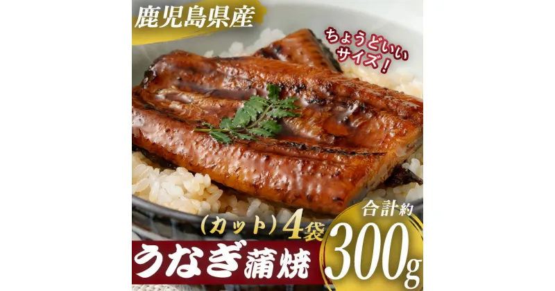 【ふるさと納税】 鹿児島県産うなぎ蒲焼カット 約75g×4袋 約300g AS-844 薩摩川内うなぎ薩摩川内鰻 蒲焼 うなぎ蒲焼 冷凍 鹿児島 国産 鰻 ウナギ ポン半 ギフト プレゼント お中元 お歳暮 薩摩川内市 川内市 川内 ふるさと 納税