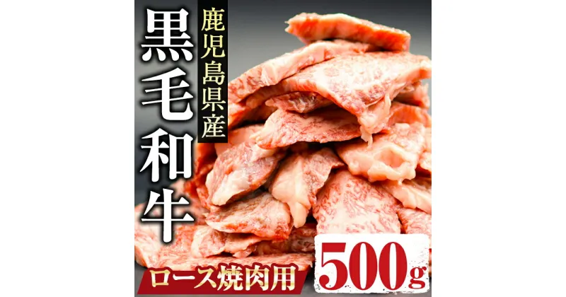 【ふるさと納税】鹿児島県産黒毛和牛ロース500g(焼肉用カット) 国産 鹿児島県産 黒毛和牛 和牛 牛肉 ロース お弁当 おかず 冷凍 簡単調理 BBQ 焼肉 小分け しぜんのおかショップ 【アグリおおすみ】