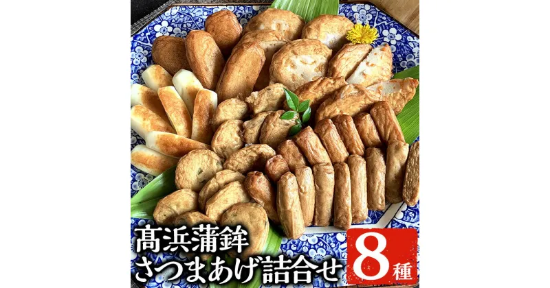 【ふるさと納税】鹿児島昔ながらのさつま揚げ(8種類)詰合せ！(TT-21C) 鹿児島 鹿児島特産 魚 魚介 薩摩揚げ つきあげ 練り物 にら天 ごぼう天 れんこん天 野菜天 おかず 弁当 惣菜 おでん 鍋 冷蔵 贈答 プレゼント【高浜蒲鉾】