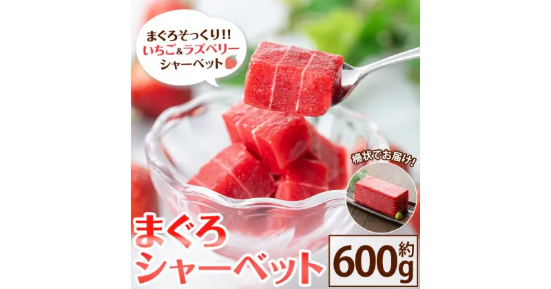 【ふるさと納税】まぐろシャーベット(約600g) アイス アイスクリーム シャーベット いちご イチゴ 苺 スイーツ デザート 冷菓 夏 サプライズ ドッキリ パーティー パーティーグッズ おもしろ 本物そっくり 【チョコレートハウス サムライ】