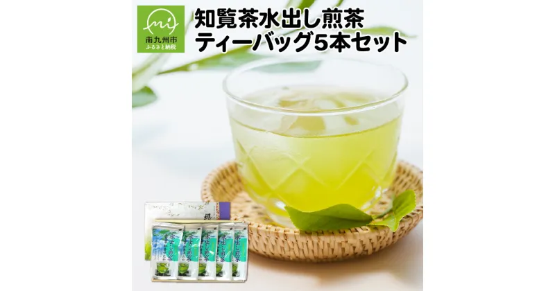 【ふるさと納税】知覧茶水出し煎茶ティーバッグ5本セット