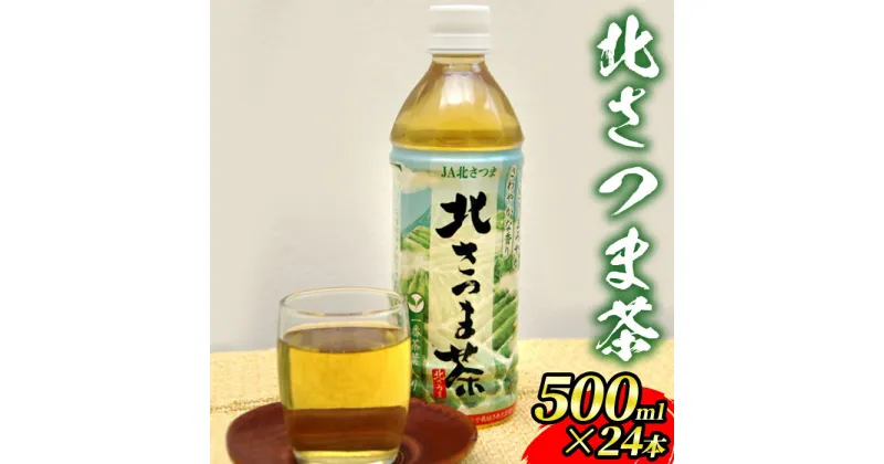 【ふるさと納税】爽やかな味と香り！北さつま茶(500ml×24本) 鹿児島 国産 九州産 お茶 緑茶 飲料 ペットボトル【JA北さつま】