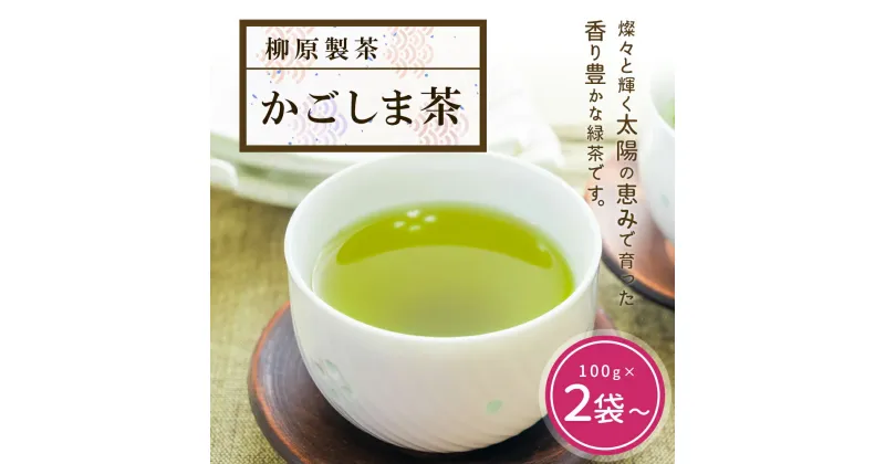 【ふるさと納税】 緑茶 茶葉 2袋 4袋 8袋 | お茶 日本茶 茶 飲み物 飲料 グリーンティー ティー 国産 銘茶 かごしま茶 鹿児島茶 おいしい 鹿児島 大崎町