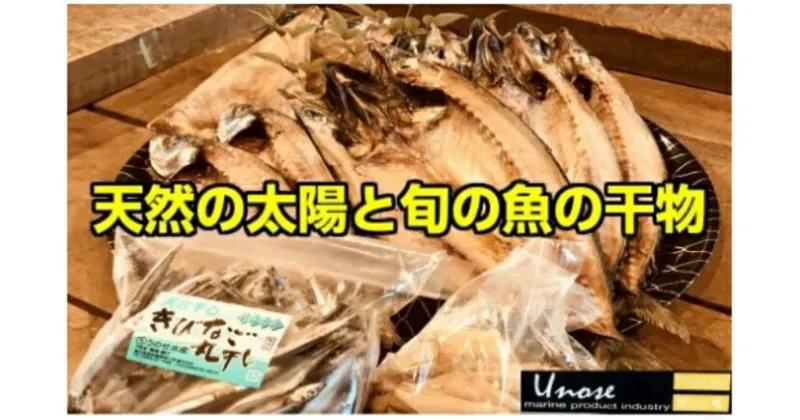 【ふるさと納税】No.1084-1 一代目から続く製法！大満足の旬の干物セット