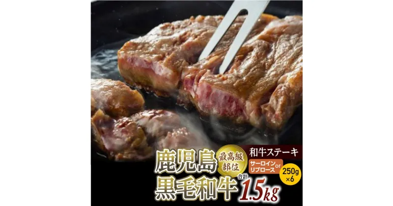 【ふるさと納税】特上ロースステーキ1.5Kg(250g×6P)尾崎牧場産【サーロインorリブロース】冷凍発送