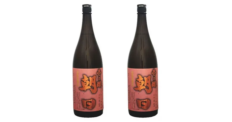 【ふるさと納税】【黒糖焼酎】壱乃醸朝日( 25度)　一升瓶(1800ml)×2本【朝日酒造】