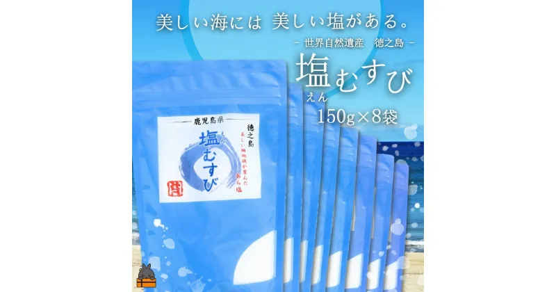 【ふるさと納税】〜珊瑚礁が育んだ恵み〜徳之島の自然そのままの塩（8袋）