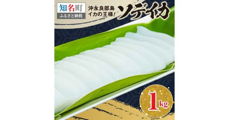 【ふるさと納税】沖永良部島産 イカの王様 ソデイカ 柵 約 1kg 国産 いか 不揃い 詰め合わせ 真空パック 小分け 冷凍 長期保存 グルメ 海産物 魚介類 特産品 刺身 お寿司 鍋 バーベキュー 鹿児島県 知名町 お取り寄せ 送料無料