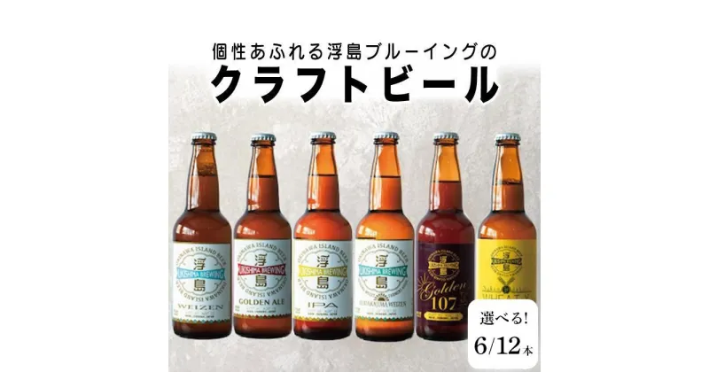 【ふるさと納税】個性あふれる浮島ブルーイングのクラフトビール「6本」or「12本」セット｜クラフトビール ビール お酒 沖縄 那覇 | 沖縄県 那覇市 お土産 沖縄土産 ふるさと 納税 支援 支援品 返礼品 返礼 お礼の品 取り寄せ お取り寄せ ご当地 酒 クラフト 詰め合わせ