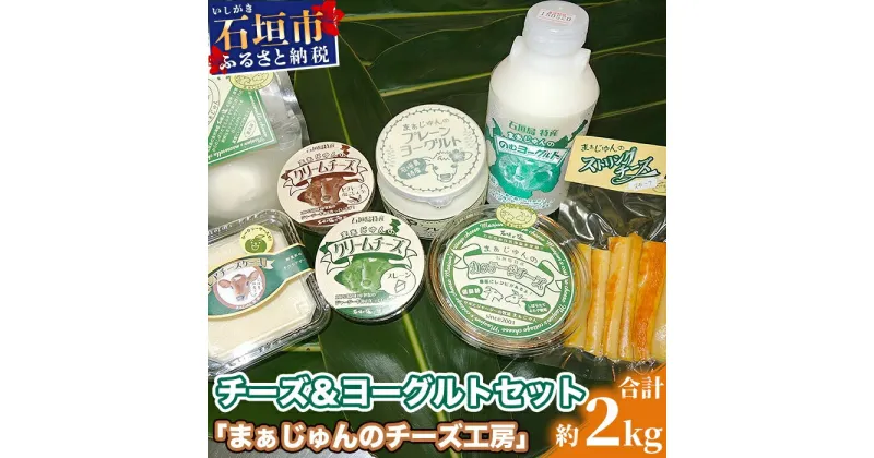 【ふるさと納税】『 まぁじゅんのジャージー牧場 乳製品詰め合わせ 』 【計約2kg 7種】 保存料不使用 添加物不使用 新鮮 ジャージー牛 チーズ ヨーグルト レアチーズケーキ 産地直送 手作り 送料無料 F-2