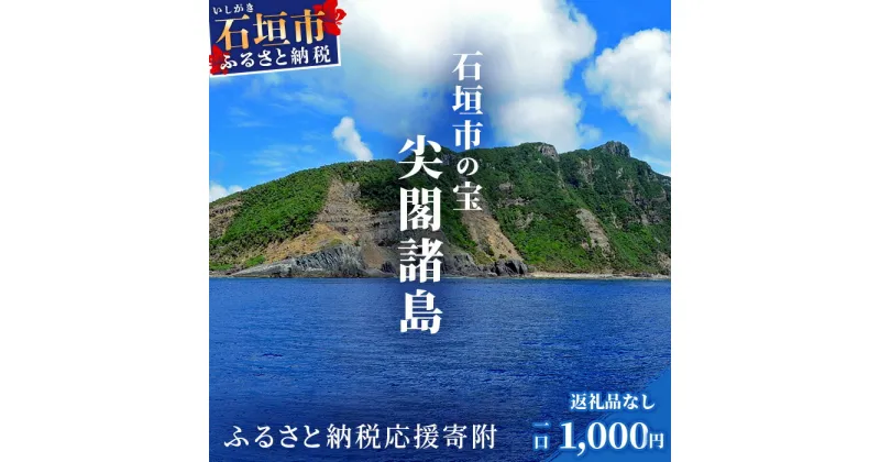 【ふるさと納税】【返礼品なし】石垣市の宝「尖閣諸島」資料収集及び情報発信等事業 の為の寄附(1000円)