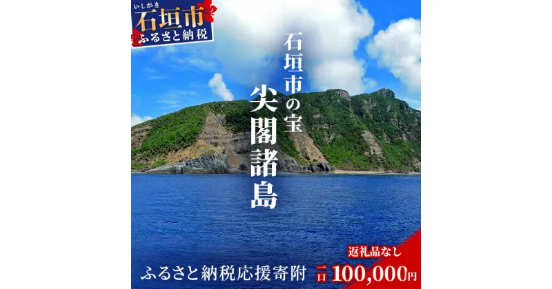 【ふるさと納税】返礼品なし 石垣市の宝 尖閣諸島 資料収集及び情報発信等事業 の為の寄附 寄附額 100000円 | ふるさと納税 沖縄県 沖縄 石垣 石垣島 石垣市 ふるさと