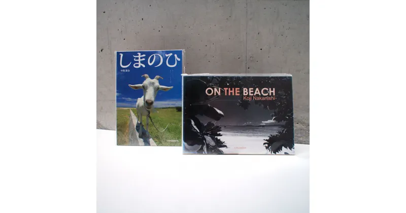 【ふるさと納税】NN-15 中西康治 写真集「ON THE BEACH」「しまのひ」2冊セット 沖縄県石垣市 送料無料