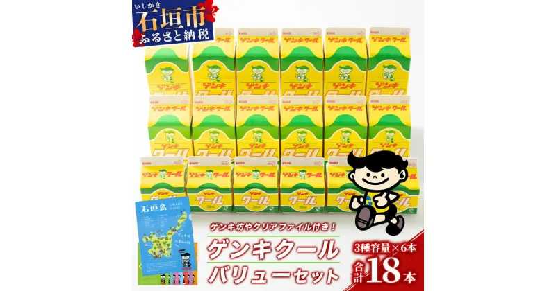 【ふるさと納税】【ふるさと納税限定】ゲンキクールバリューセット【八重山ゲンキ乳業】【石垣島のソウルドリンク ゲンキクール】GN-1 定期便