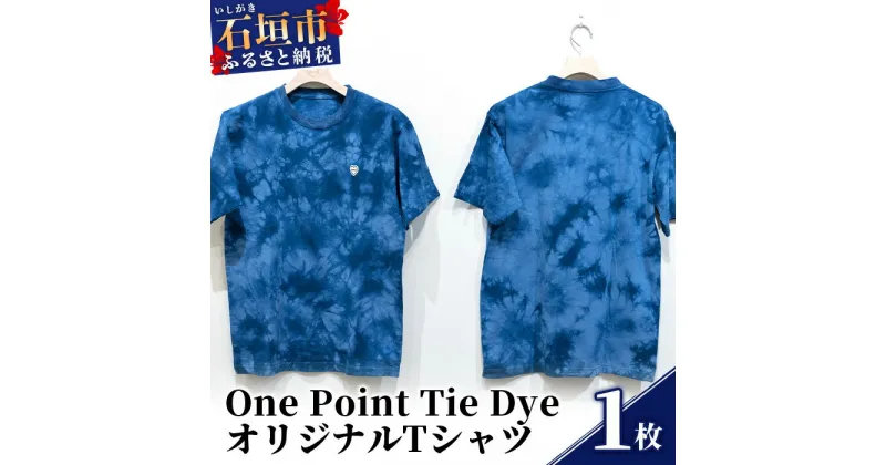 【ふるさと納税】EDISG Tシャツ One Point【カラー:Tie Dye】【サイズ:XSサイズ】KB-49-1