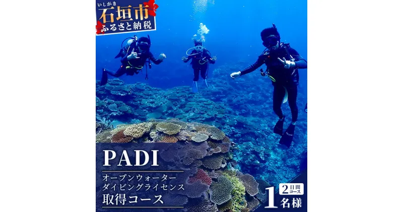 【ふるさと納税】 ダイビングライセンス PADI オープンウォーター ダイバー コース MO-2