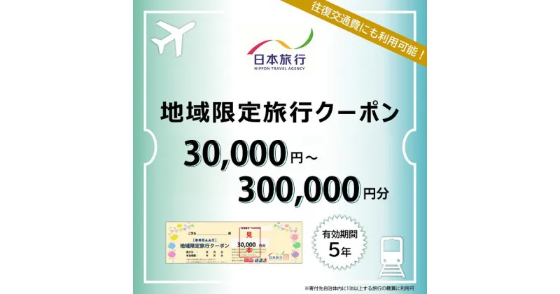 【ふるさと納税】沖縄県石垣市 日本旅行 地域限定旅行クーポン【30,000～300,000円分】 | チケット 旅行 宿泊券 ホテル 観光 旅行 旅行券 交通費 体験 宿泊 夏休み 冬休み 家族旅行 ひとり カップル 夫婦 親子 トラベルクーポン 石垣島旅行