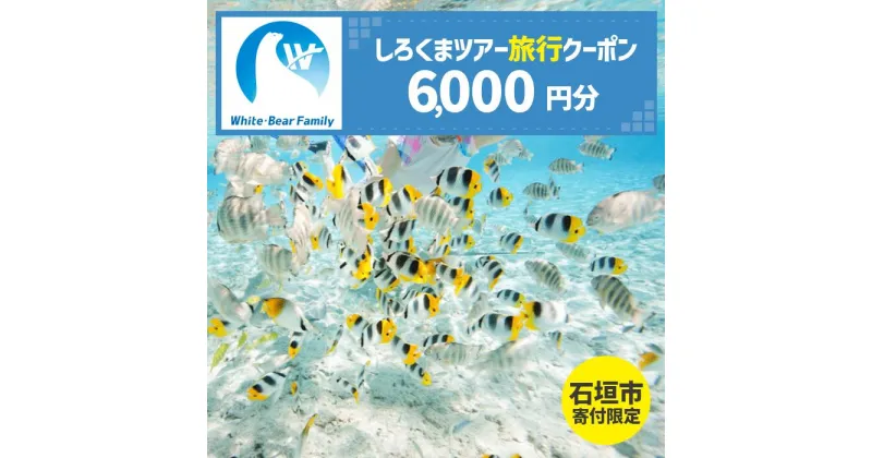 【ふるさと納税】【石垣市】しろくまツアーで利用可能なWEB旅行クーポン(6千円分） | 旅行 チケット 紙券 宿泊 宿泊券 宿 観光 クーポン ホテル 飛行機 交通費 観光施設 体験 トラベルクーポン 沖縄県 石垣市 石垣島 送料無料 人気 WB-2