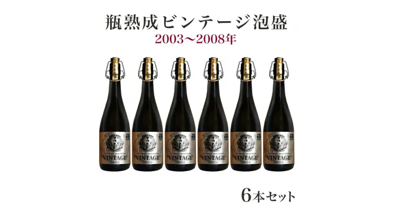 【ふるさと納税】瓶熟成ビンテージ泡盛6本セット(2003年〜2008年)