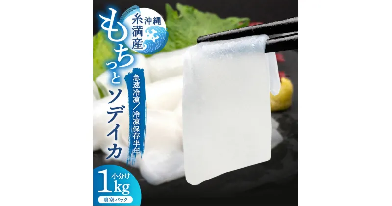 【ふるさと納税】 モチっとした新食感！ ソデイカ ( セーイカ ) 約 1kg いか 刺身 イカ 大容量 真空パック 小分け 訳あり 訳アリ いか刺身 お徳用 急速 冷凍 直送 海産物 簡易包装 沖縄 グルメ 沖縄県 海産物 産地直送 冷凍保存 半年 長期保存 12,000円 アカイカ メオトイカ