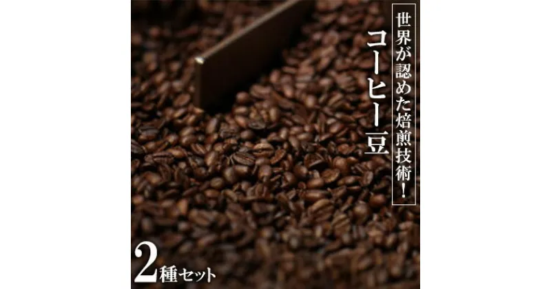 【ふるさと納税】世界が認めた焙煎技術！コーヒー豆2種セット（150g×2）【 コーヒー coffee 珈琲 専門店 自家焙煎 世界大会受賞 豆 粉 豆・粉選べる 2種類 詰合せ 贈答用 ギフト 沖縄 沖縄県産 豆ポレポレ 】