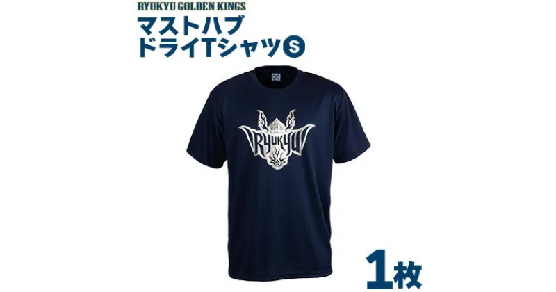 【ふるさと納税】琉球ゴールデンキングス　KINGS マストハブドライTシャツ（Sサイズ） メンズ レディース 男女兼用 半袖 スポーツ ドライ バスケ バスケットボール トレーニング ランニング 運動 ジム ウェア ウエア tシャツ キングス 人気 おすすめ 沖縄県 沖縄