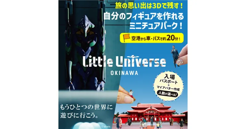 【ふるさと納税】【選べる】 Little Universe 入場パスポート ＋ マイアバター作成（AJ016｜AJ017｜AJ018）