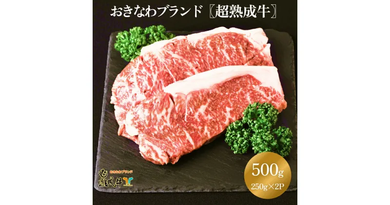 【ふるさと納税】おきなわブランド【超熟成牛】サーロインステーキ 500g（沖縄エージングカンパニー）