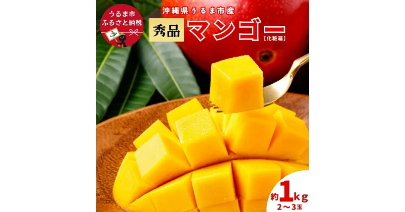 【ふるさと納税】沖縄県 うるま市産 完熟 マンゴー 秀品 1kg【2025年発送】